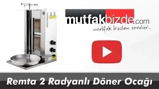 Remta 2 Radyanlı Gazlı Döner Ocağı - D11