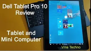 DELL Venue 10 PRO K13M - Tablet and Mini Computer Refurbished   Windows10 Touch Tablet with Keyboard