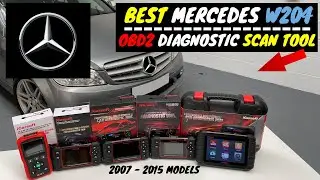 The Best handheld OBD2 Diagnostic Reset Scan Tools for Mercedes Benz C Class W204 (2007-2015)