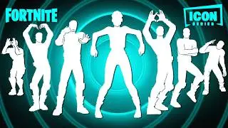 All Fortnite Icon Series Dances With The Best Music