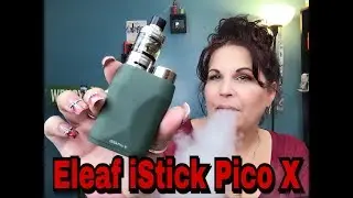 Eleaf iStick Pico X 75w Kit & Melo 4 Tank with Mesh Coils