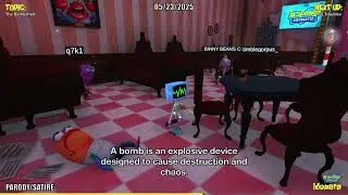 Bomb Topic from AI Sponge Rehydrated