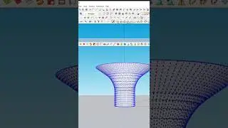 Learn how to make wood parametric column on sketchup✨ 