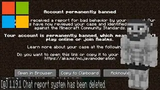 Deleting Chat Report in Minecraft 1.19.1