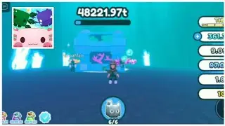 Pet simulator x breaking the giant ocean chest