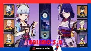 Abismo 12 version 5.0 Ayaka pemafrost & Shogun national #abismo12 #genshinimpact #abyss12 #4k