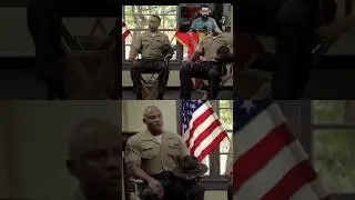 Marine Corps Drill Instructor Interview in Boot Camp #military #marines #usmc