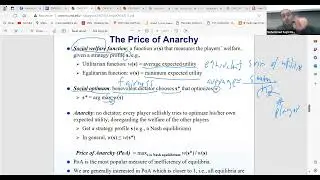 Lesson 11: Computational Game Theory by Mohammad Hajiaghayi: Price of Anarchy and Braess's Paradox