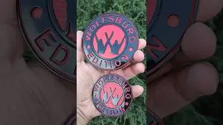Напечатал на 3д принтере эксклюзивные эмблемы Volkswagen... пацаны оценят )