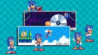 Sonic 2 SMS Remake - Fangame Android | Walkthrough (Sonic+Tails)