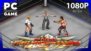 Power Girl vs. Keiichiro Asakawa!! - Fire Pro Wrestling World: Mixed 1v1 Match
