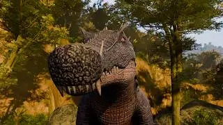 Caught by a Kaprosuchus (Vore)