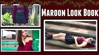 Maroon Holiday Look Book | PsychicTides