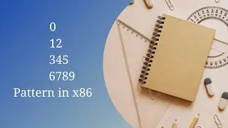 Printing Floyd's Triangle - Assembly x86