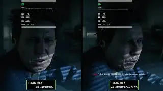 CONTROL 4K RTX High DLSS off Vs DLSS on - Titan RTX