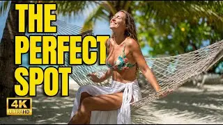 Dhiffushi Maldives Bikini Beach Walk Tour | Drone Tour