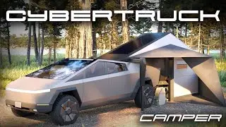 All New Tesla Cybertruck Camper Explained