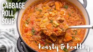 Cabbage Roll Soup l The Recipe Rebel