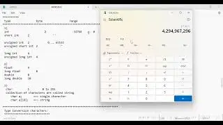 1_5_1 C datatypes and range formula continuation Tamil
