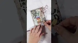 mini art journal - books