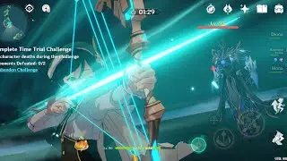 Phantom Flow Event Day 7 The Elephant Versus The Whale Okuden Mode | Genshin Impact