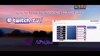 HOW TO Setup Your Twitch Donation Link & Panel
