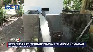 Petani di Purworejo Mengairi Sawah dengan Pompa Air Tenaga Surya 