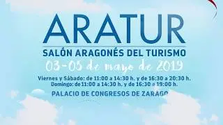 ARATUR 2019 en el Palacio de Congresos de Zaragoza del 3 al 5 de mayo