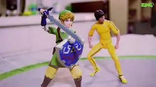 animação - Link VS Pegasus - Stop Motion1