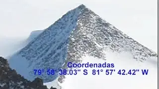 LAS PIRÁMIDES DE LA ANTÁRTIDA. VISTA SATELITAL
