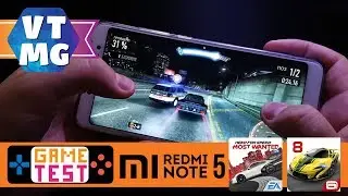 NFS No Limits, Asphalt 8 на Xiaomi Redmi Note 5 Тест Игр