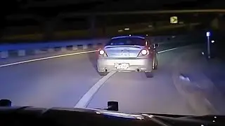 Police officer STOPPED the Suspect with HIS CAR. High Speed Police Chases