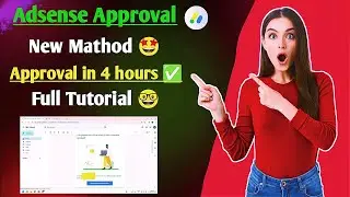 Adsense approval full tutorial 2024 | adsense approval trick | Adsense approval script