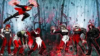 Iori Yagami Team vs Element Team [Mugen KOF]| KOF Mugen