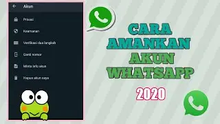 Cara Mudah Amankan Akun WhatsApp!!
