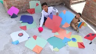 Kite Catch And Flying Challenge