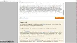 Grammar Check Tool