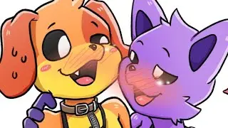 CatNap x DogDay love forever (Poppy Playtime Chapter 3) Comic Dub