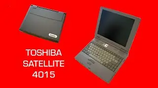 Toshiba Satellite 4015 Retro Laptop Repair / Clean / Review - #IJDM141