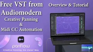 Audiomodern Panflow - Free Creative Panning & Midi CC Generation VST