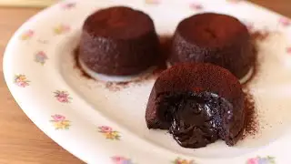 You'll regret it if you don't make this chocolate lava cake! 안 만들면 후회합니다. 초콜릿 라바케이크 레시피