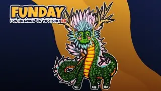 How to Draw a Dragon Real Easy! Cara Menggambar Naga yang Mudah!