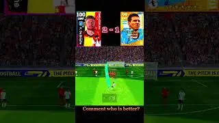 L.Messi VS K.De bruyne🎯🔥
