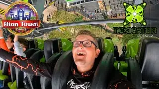 Toxicator FIRST RIDE & Review - Alton Towers 2025 NEW RIDE With POV!
