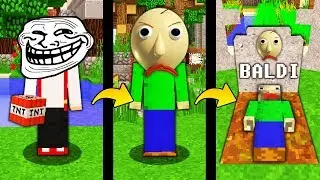 JAK TROLLOWAĆ BALDI W MINECRAFT! || MINECRAFT TROLL!