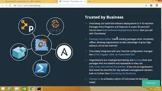 working with Chocolatey  the windows package manager