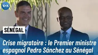 Crise migratoire : le Premier ministre espagnol Pedro Sánchez au Sénégal