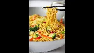 How to make street style and spicy Chowmein in Home.
