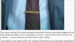 Has Ken Miller Refuted Irreducible Complexity with a Tie Clip?