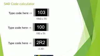 Learn electronics- Basic components - Read color code for a resistor